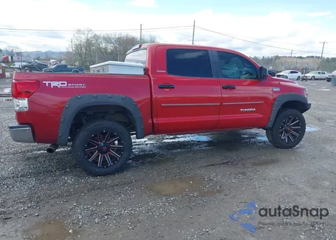 2012 Toyota Tundra Limited 5.7L V8 из США, поврежденный, VIN 5TFHY5F13CX250112